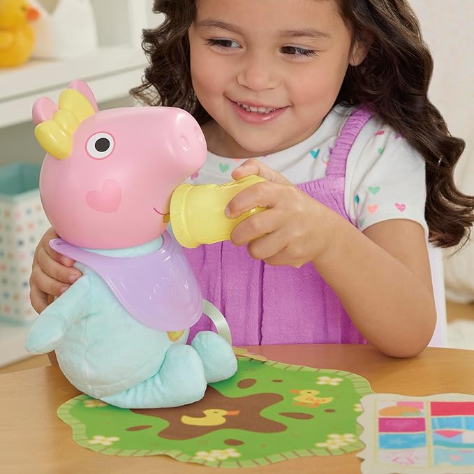 Peppa Pig: Oinks & Snuggles Baby Evie Interactive Doll — Hasbro