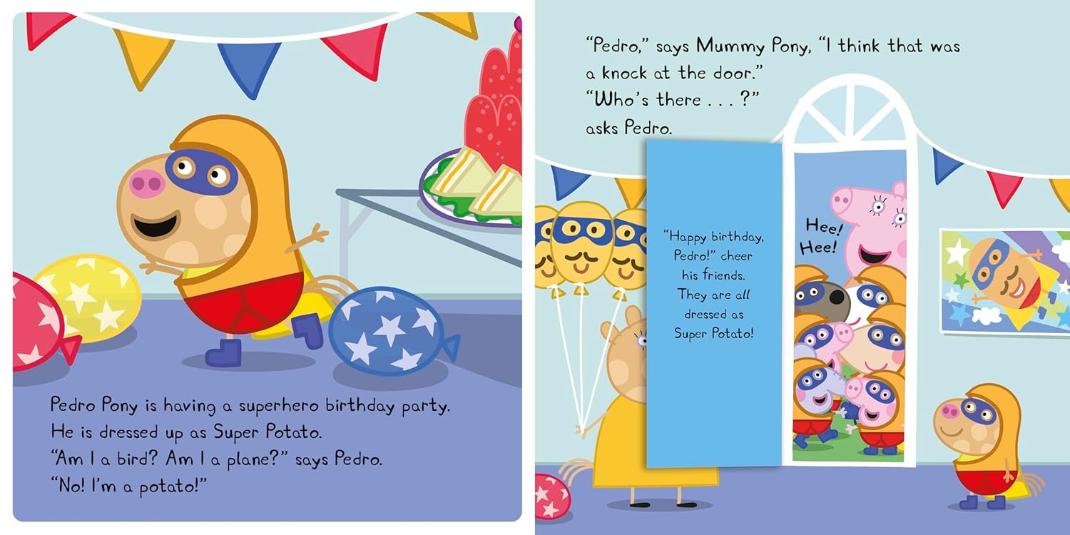 Peppa Pig: Peppa's Superhero Party — A Lift-the-Flap Storybook