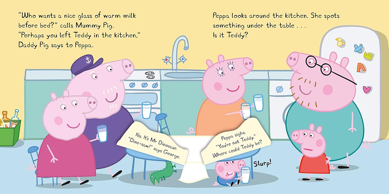 Peppa Pig Find Teddy Before Bedtime Storybook