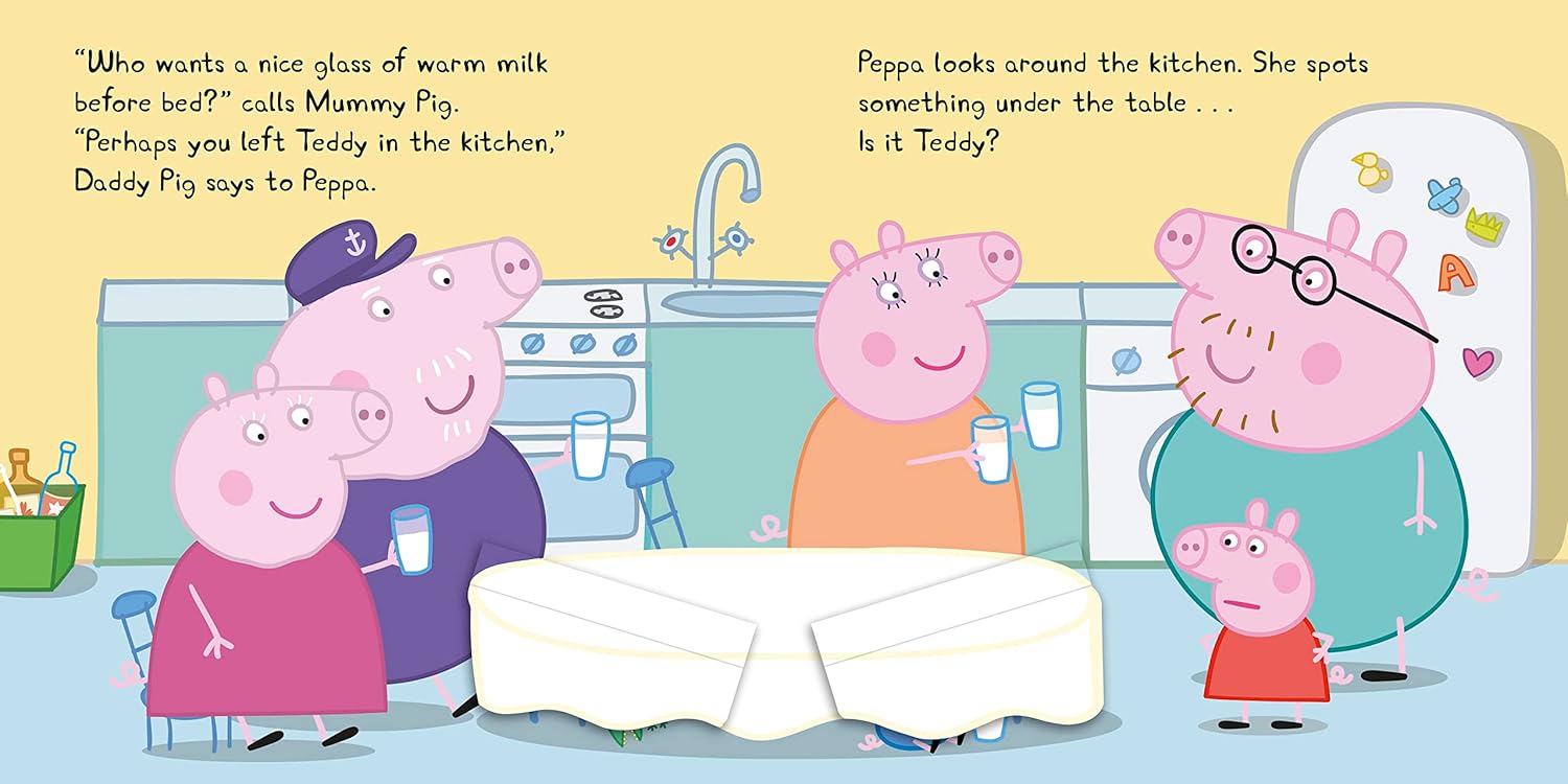 Peppa Pig Find Teddy Before Bedtime Storybook