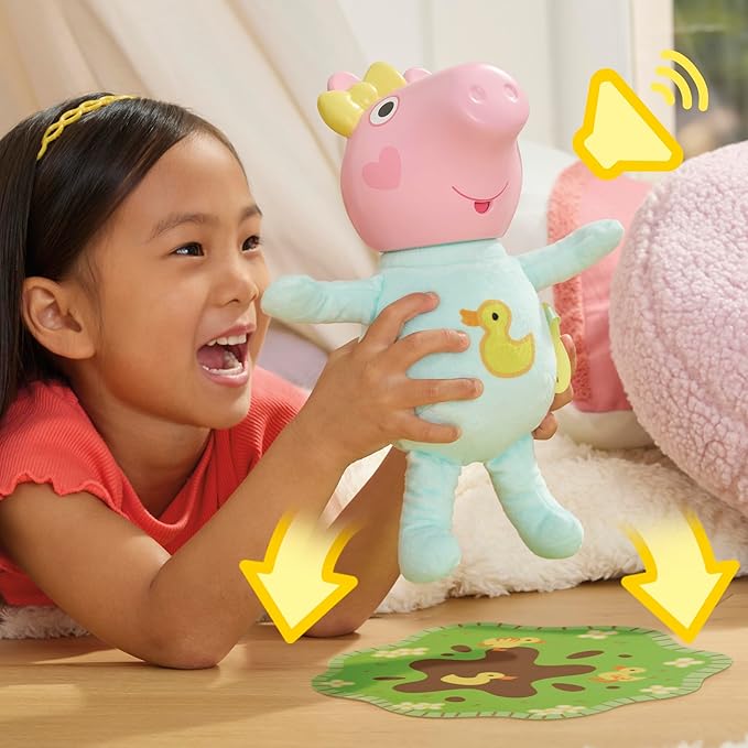 Peppa Pig: Oinks & Snuggles Baby Evie Interactive Doll — Hasbro
