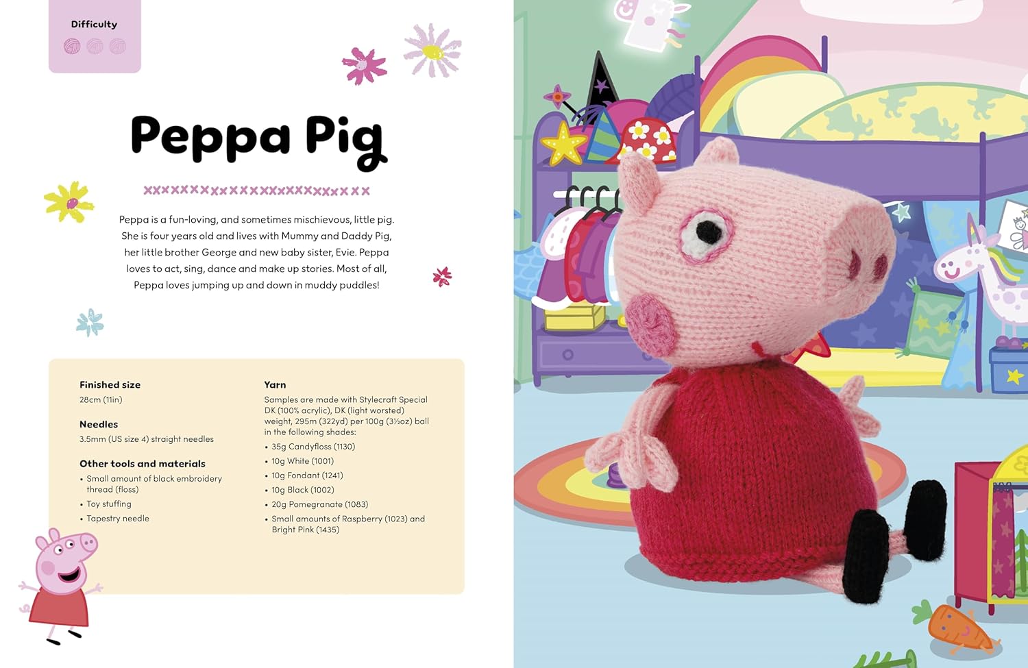 Knitting Peppa Pig