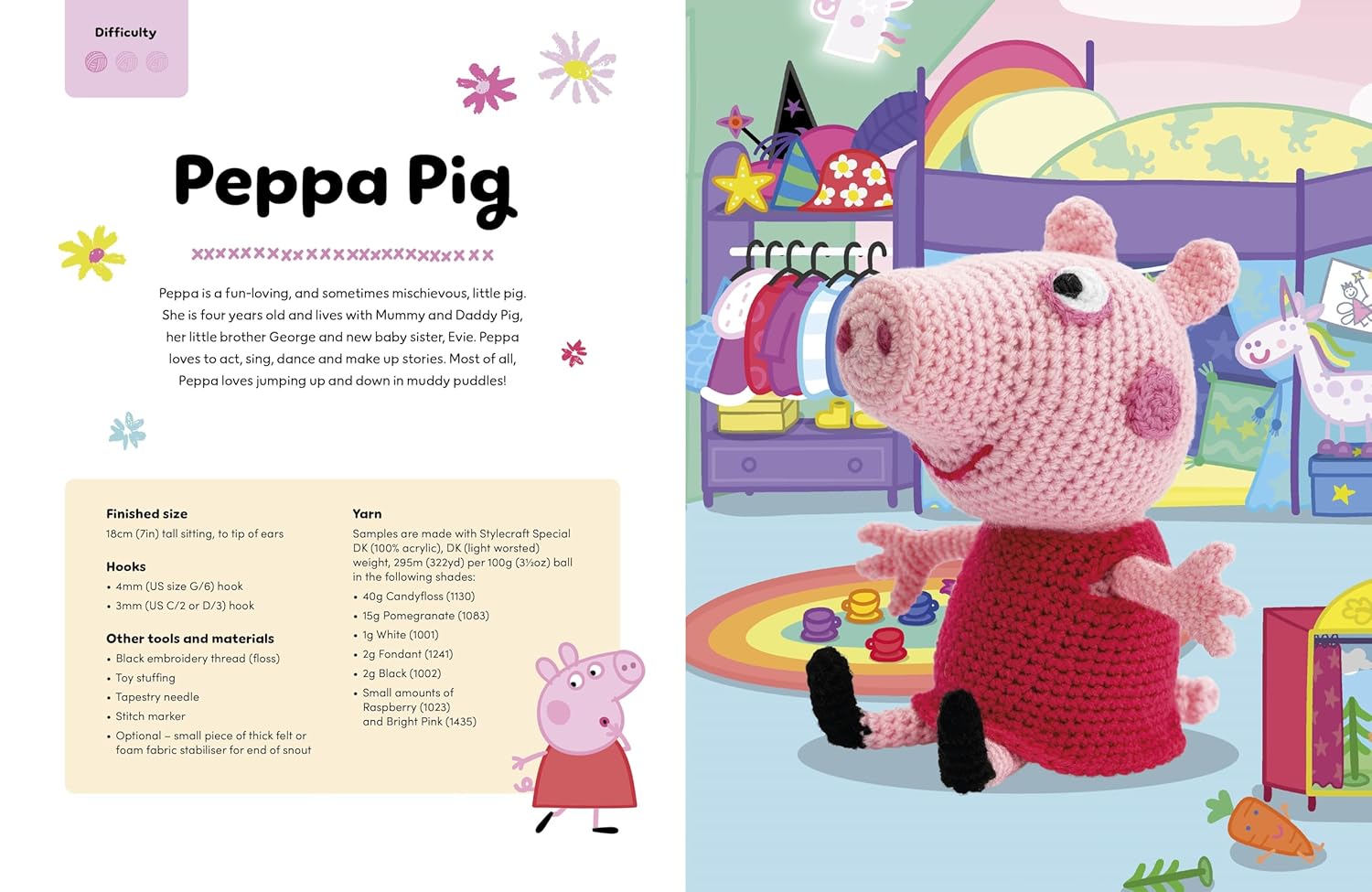 Crochet Peppa Pig