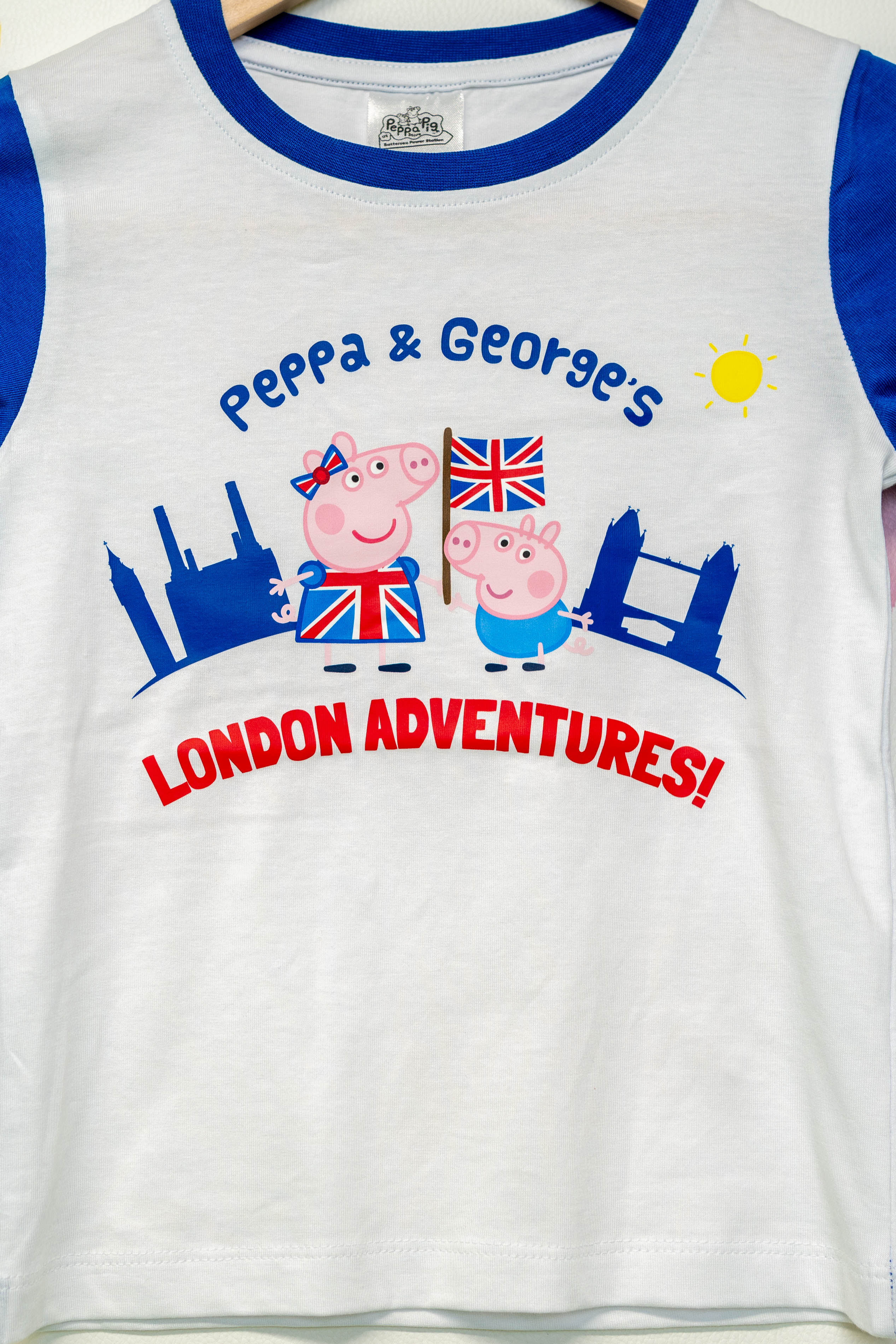 Peppa Pig London Adventures Long Sleeve Kids T-Shirt