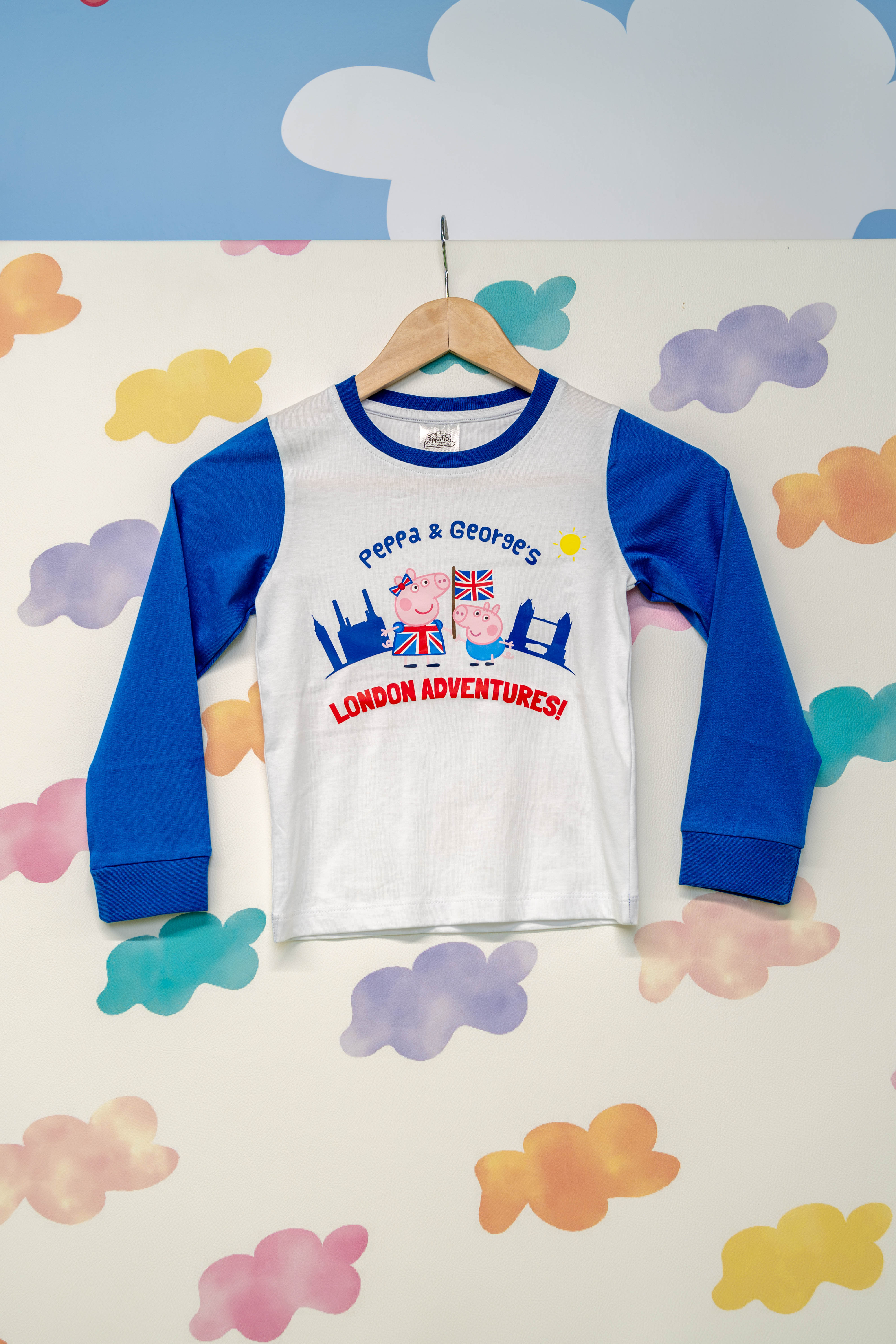 Peppa Pig London Adventures Long Sleeve Kids T-Shirt