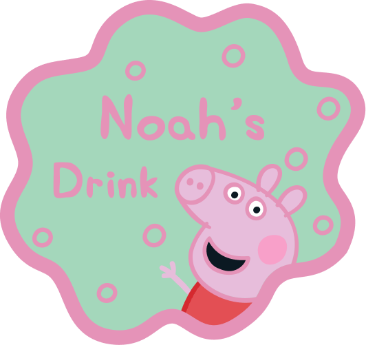 Personalised Peppa Pig™ Coaster