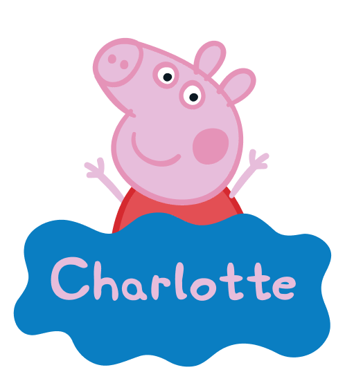 Personalised Peppa Pig™ Keyring