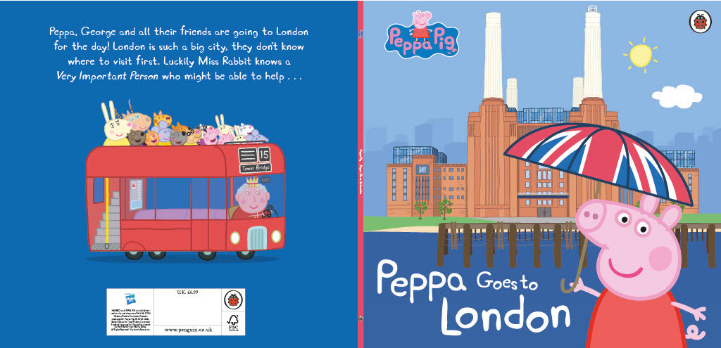 Peppa Goes to London Book (Exclusive)