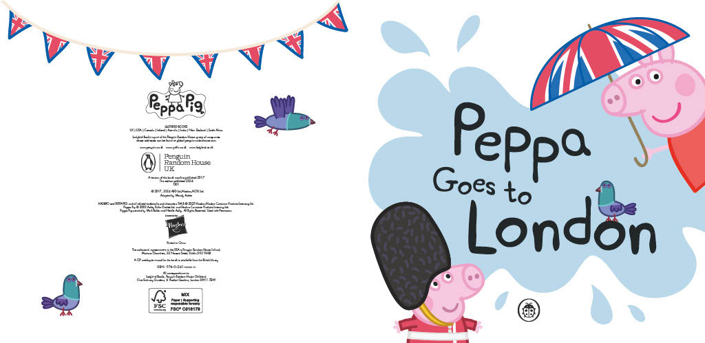 Peppa Goes to London Book (Exclusive)