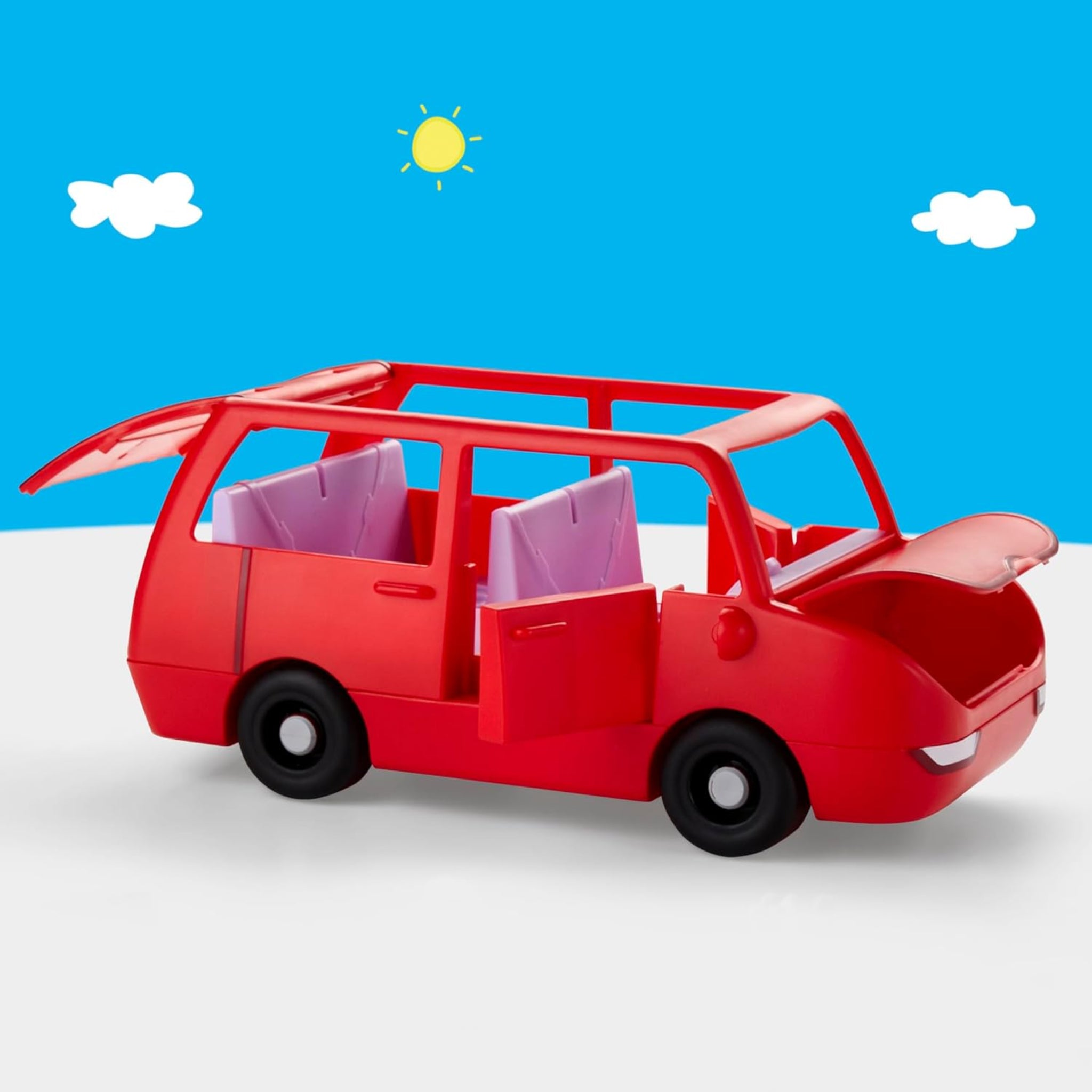 Peppa Pig: Big Family Car Playset — Hasbro