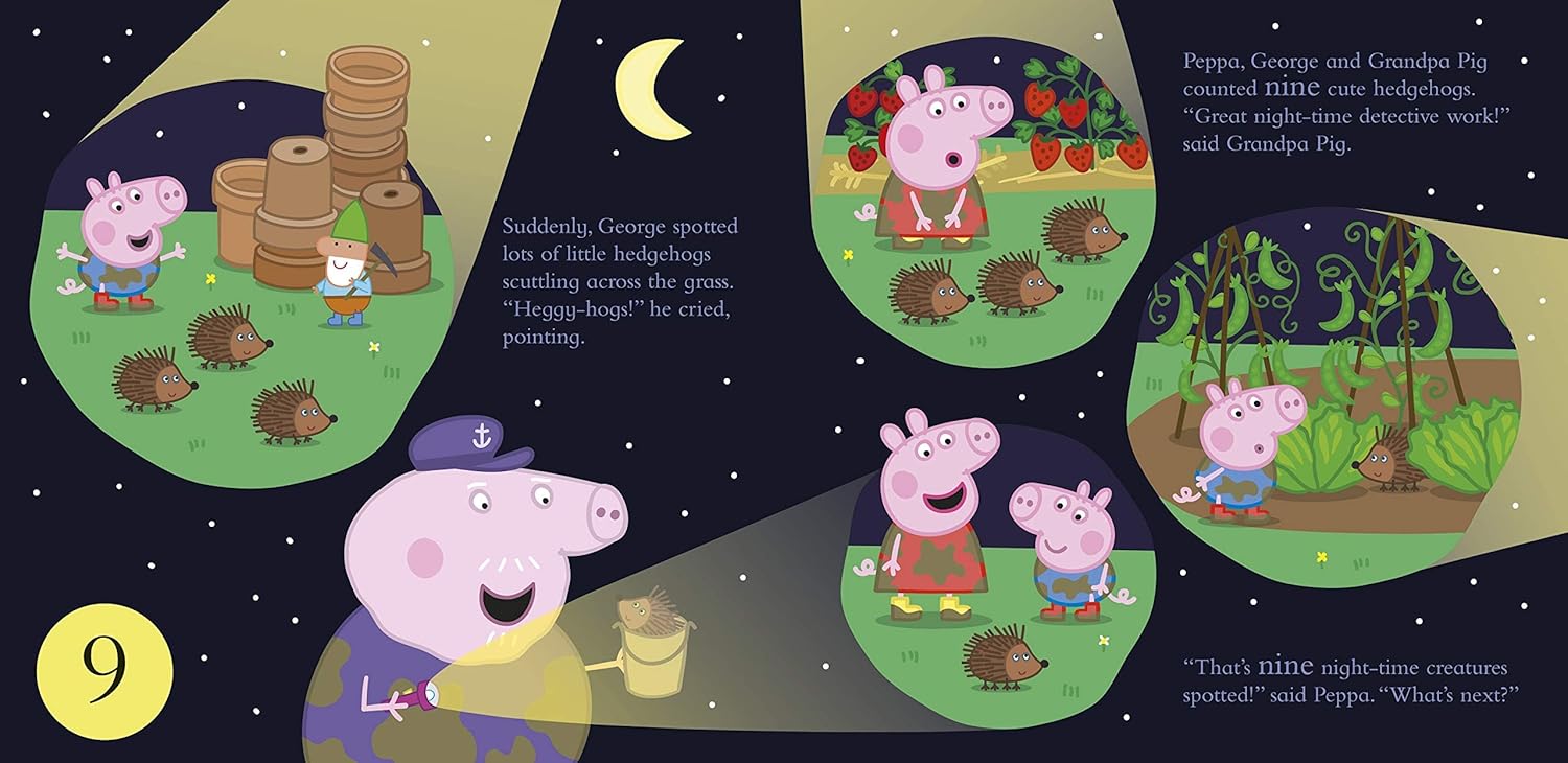 Peppa Pig: Peppa's Countdown to Bedtime Storybook