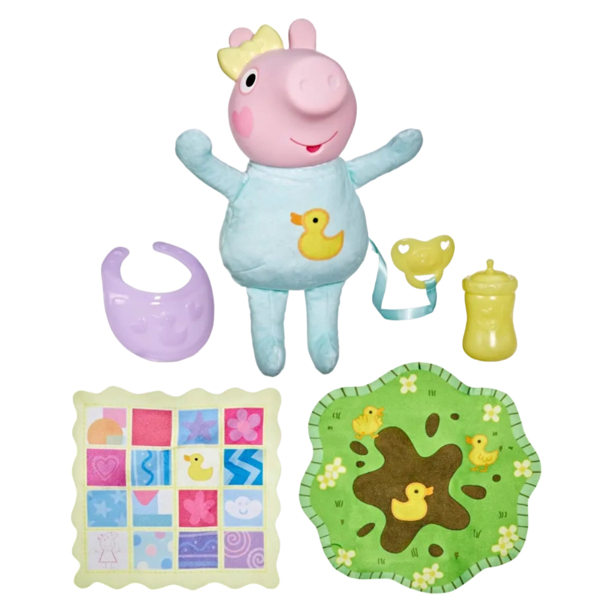 Peppa Pig: Oinks & Snuggles Baby Evie Interactive Doll — Hasbro