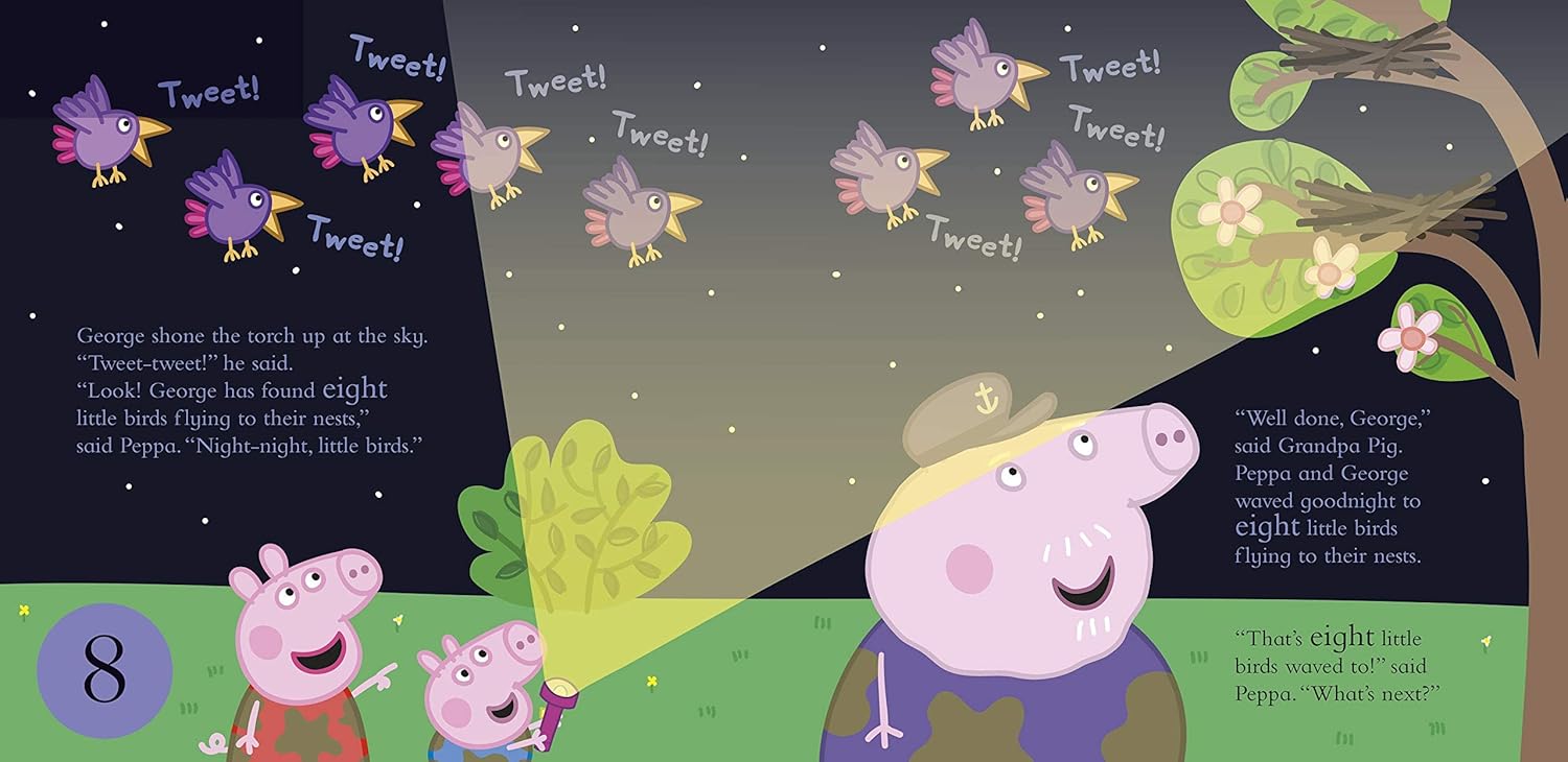 Peppa Pig: Peppa's Countdown to Bedtime Storybook
