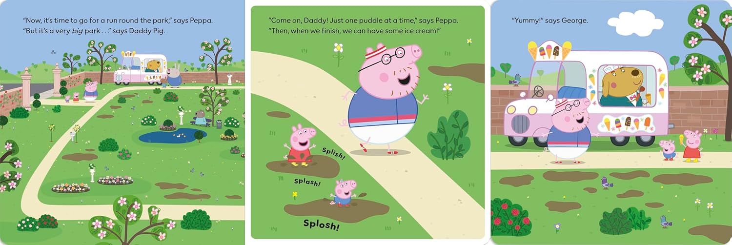 Peppa Pig: Daddy Pig's Big Race Book