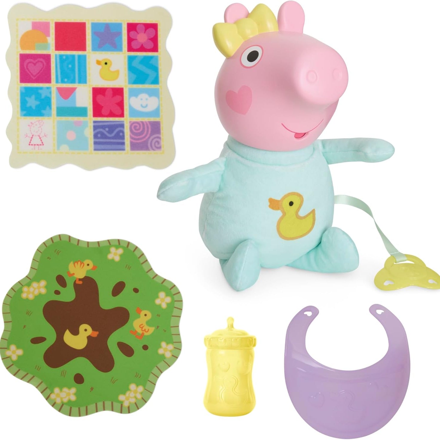 Peppa Pig: Oinks & Snuggles Baby Evie Interactive Doll — Hasbro