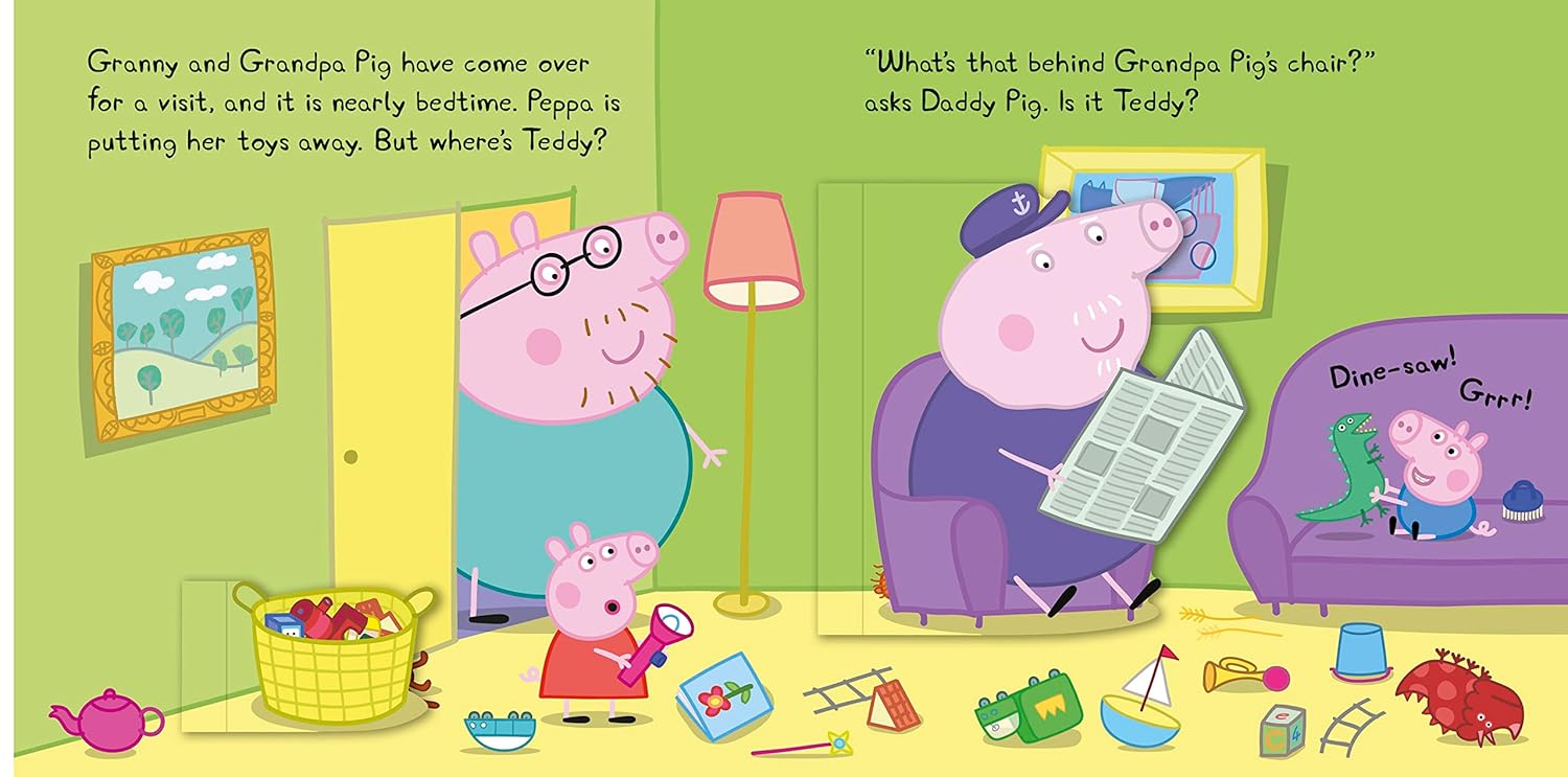 Peppa Pig Find Teddy Before Bedtime Storybook