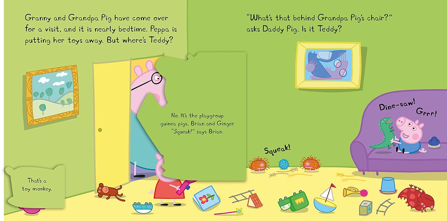 Peppa Pig Find Teddy Before Bedtime Storybook