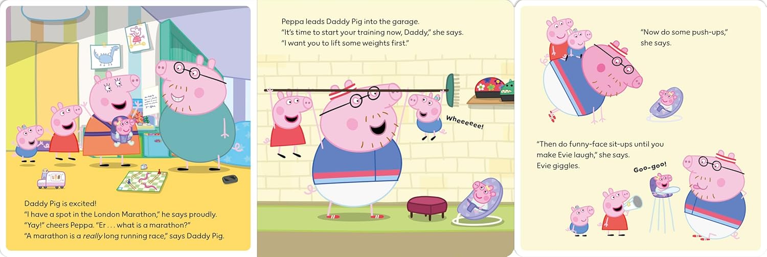 Peppa Pig: Daddy Pig's Big Race Book