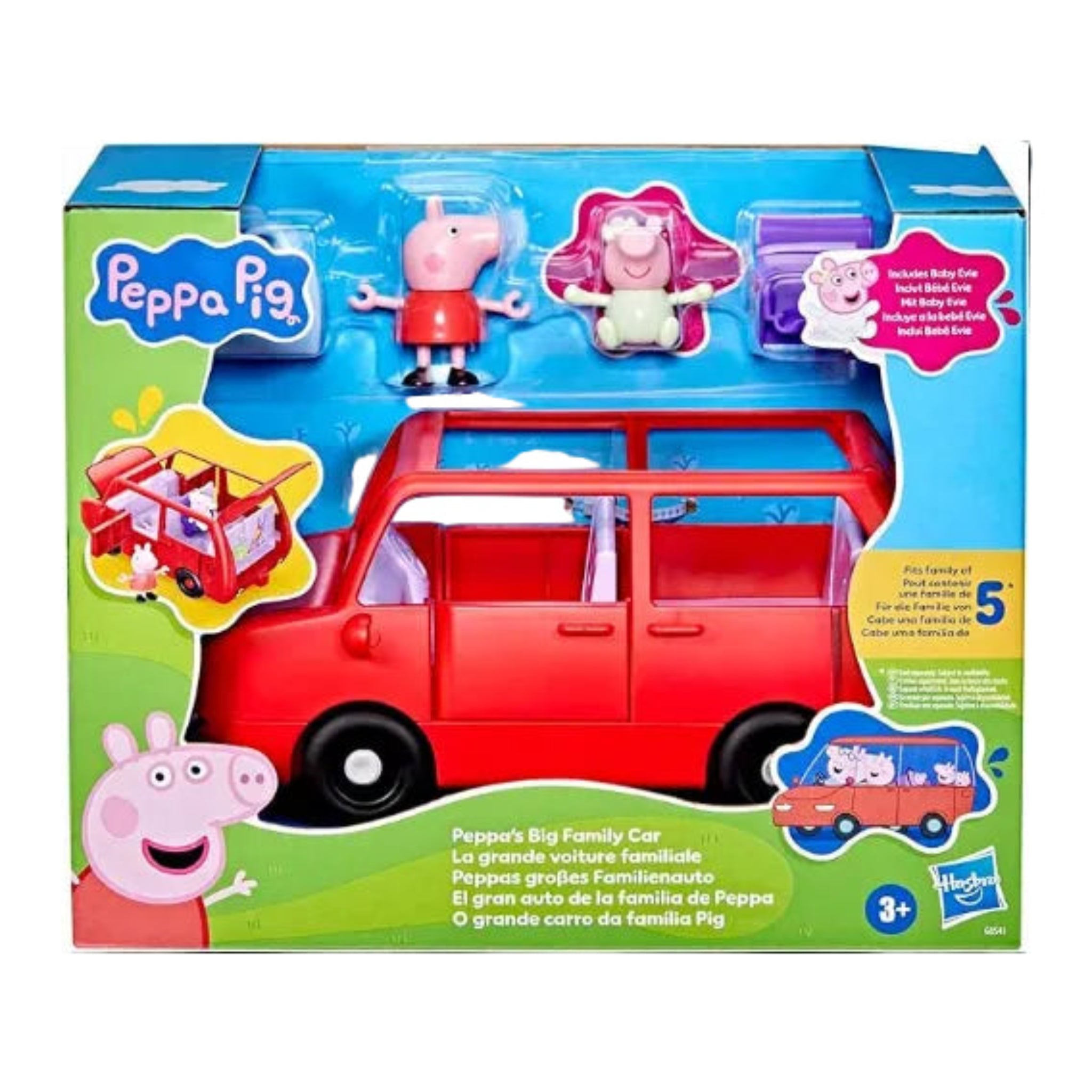 Peppa Pig: Big Family Car Playset — Hasbro