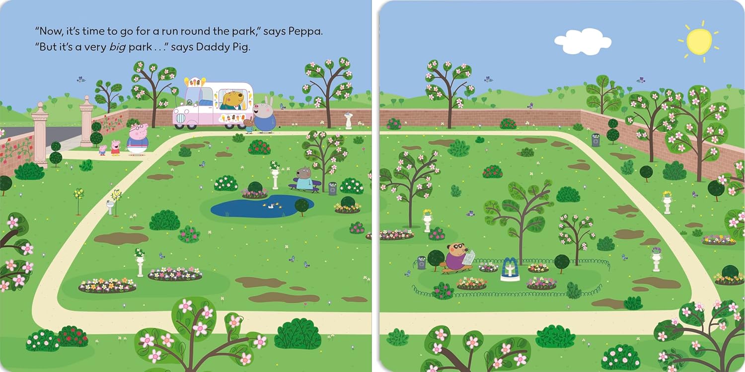 Peppa Pig: Daddy Pig's Big Race Book
