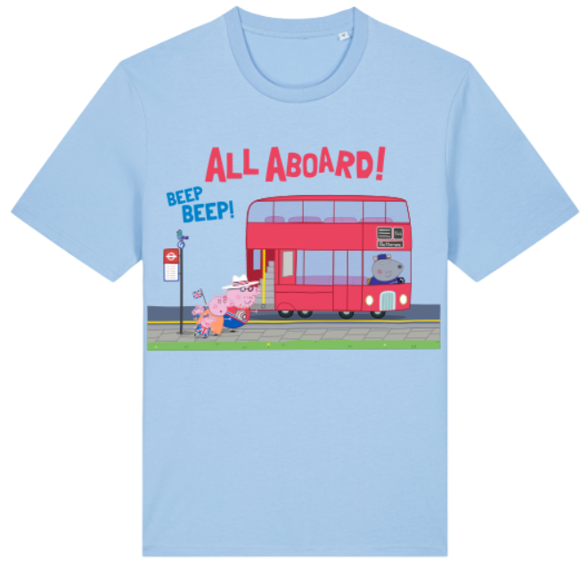 Peppa Pig London All Aboard Kids T-shirt