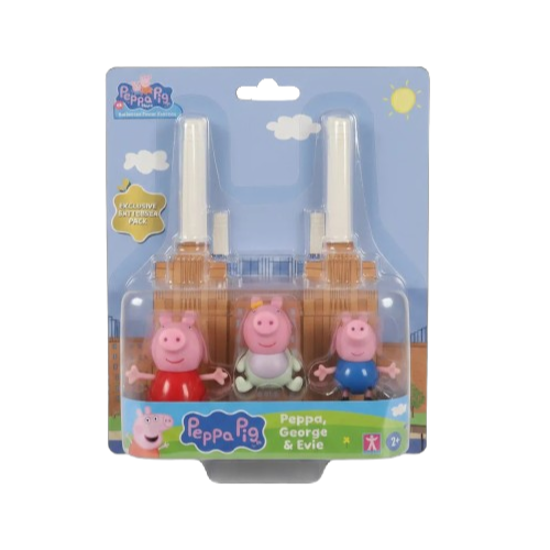 Peppa George Evie Battersea 3-Pack Exclusive