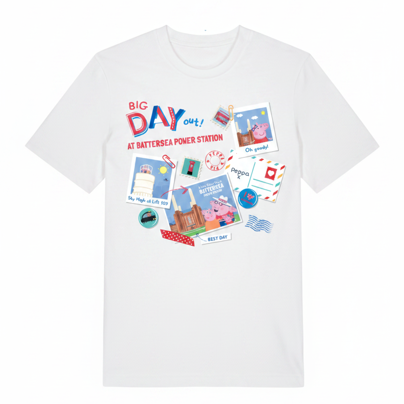 Peppa Pig Jolly Battersea Adult T-Shirt